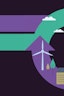 Website background navigating green trans